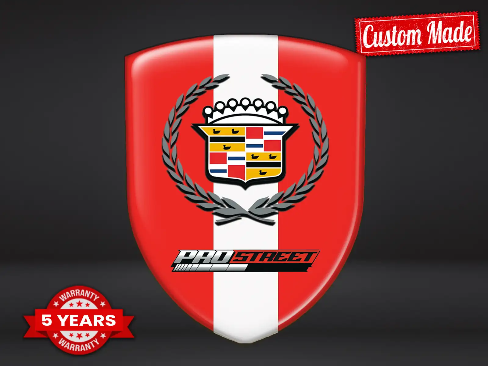Cadillac Auto Plaketten Performance Max Stilvoll Langlebig Pro ST